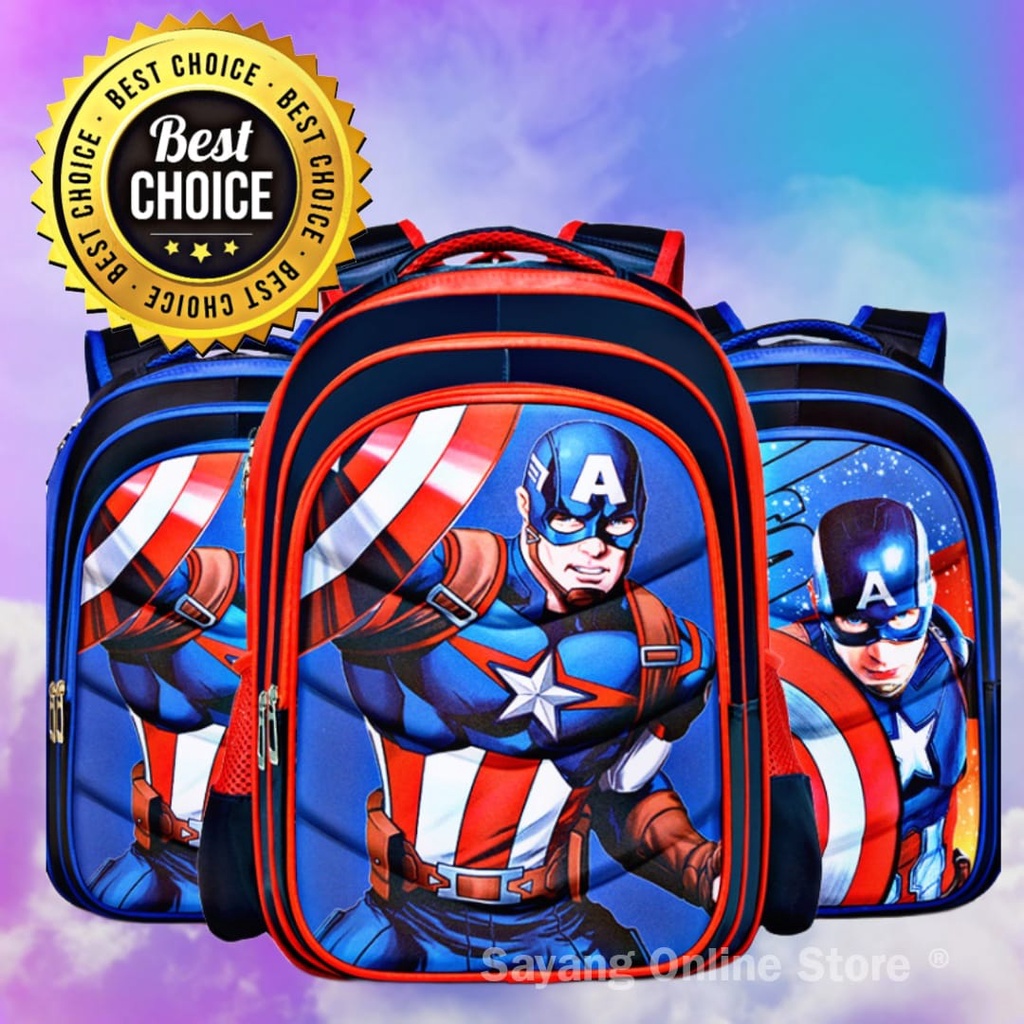 3d spiderman school bag online