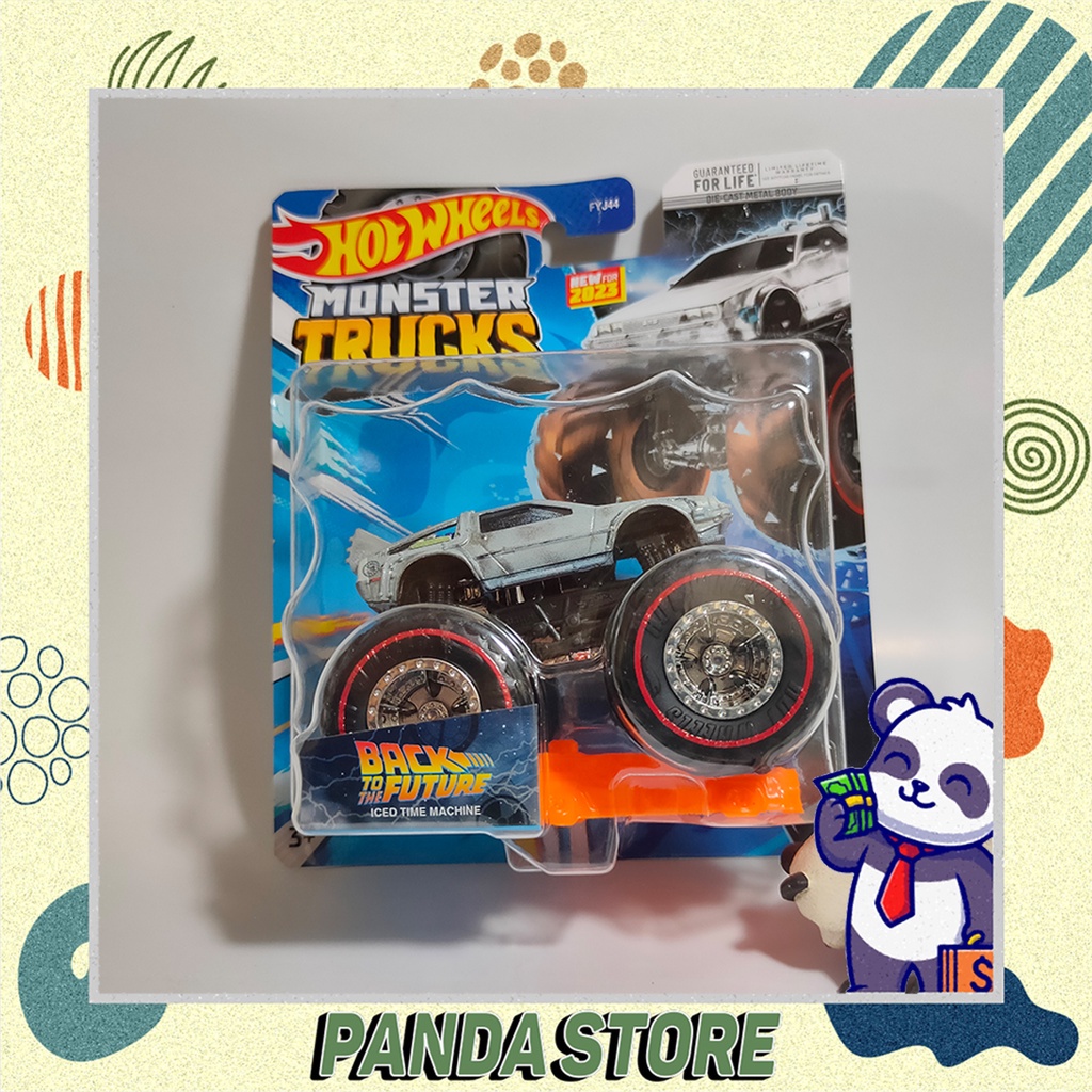 Hot Wheels Monster Truck Treasure Hunt THS Iced Time Machine back to