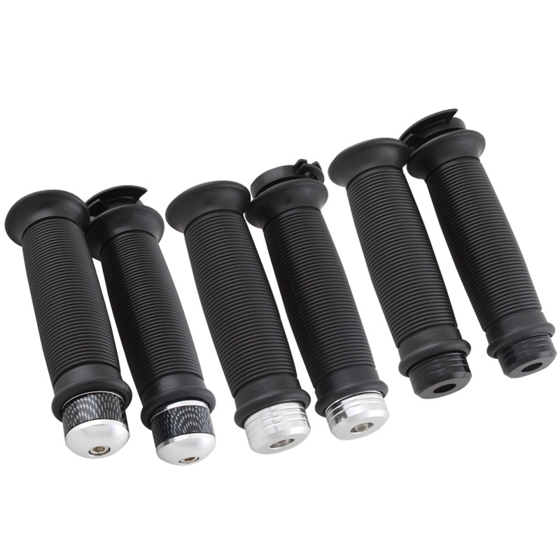 Custom 7/8"; 22mm Vintage Handlebar Hand Grip Black Throttle Handle