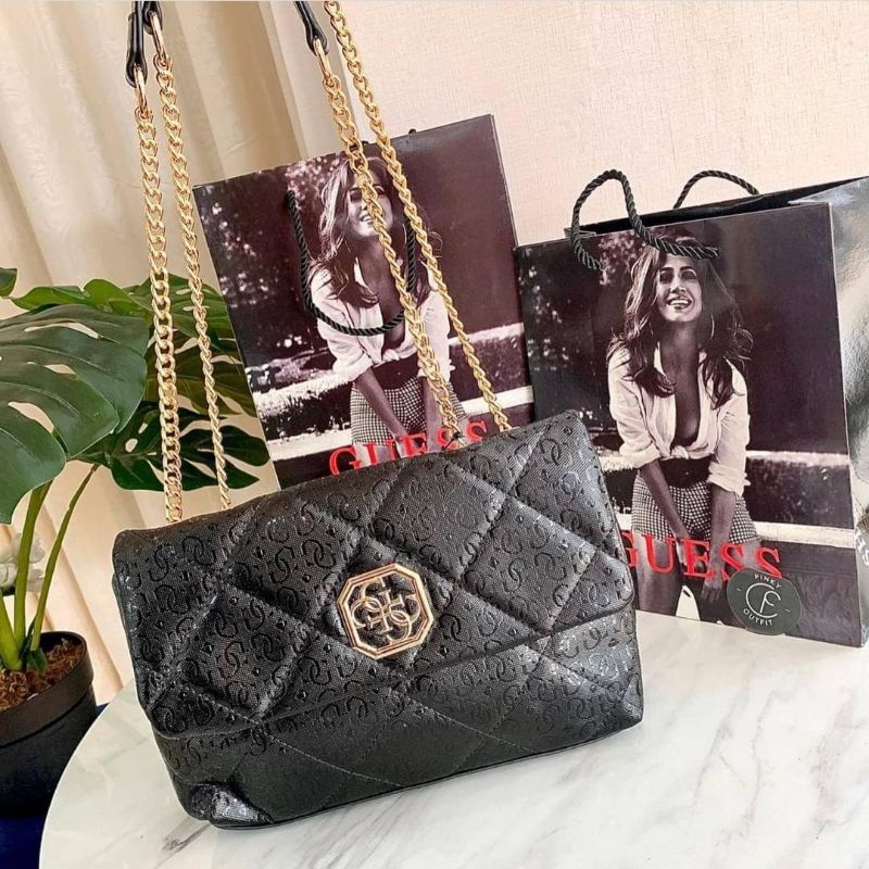 🇲🇾🔥READY STOCK MALAYSIA🔥Guess Factory Women's Dilla Handbag Convertible