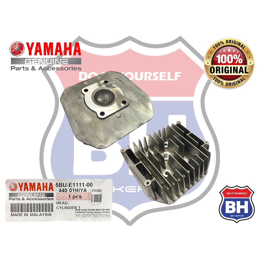 YAMAHA Y125 Y125Z Y125ZR 125Z 125ZR HEAD CYLINDER 100 ORIGINAL HLY Shopee Malaysia