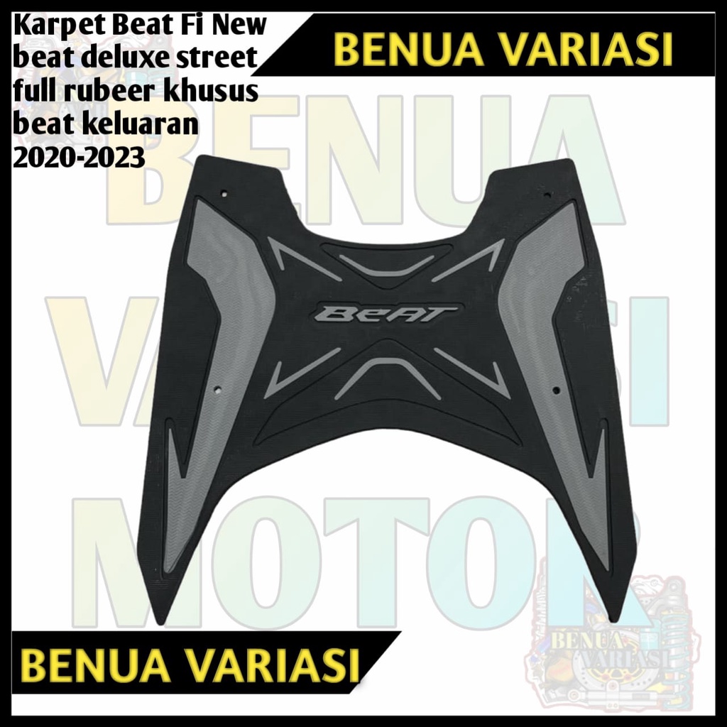 Beat FI NEW Carpet NEW Footrest BEAT DELUXE SREET FULL RUBBER Special ...