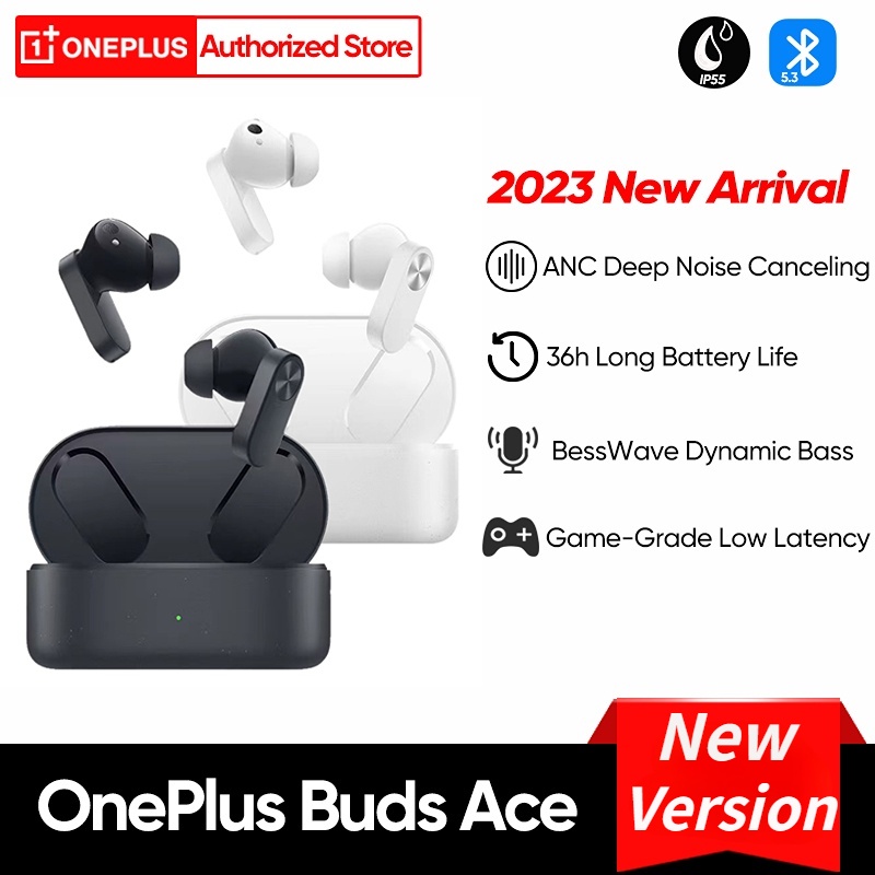 OnePlus Buds Ace TWS Earphone Bluetooth 5.3 Deep Noise Canceling Gaming ...