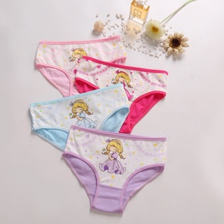 Mamachoo 1-7 yrs Spender Budak Perempuan Underwear Kids Girl Panty Panties  Boxer Seluar Dalam Cotton Triangle Design 2