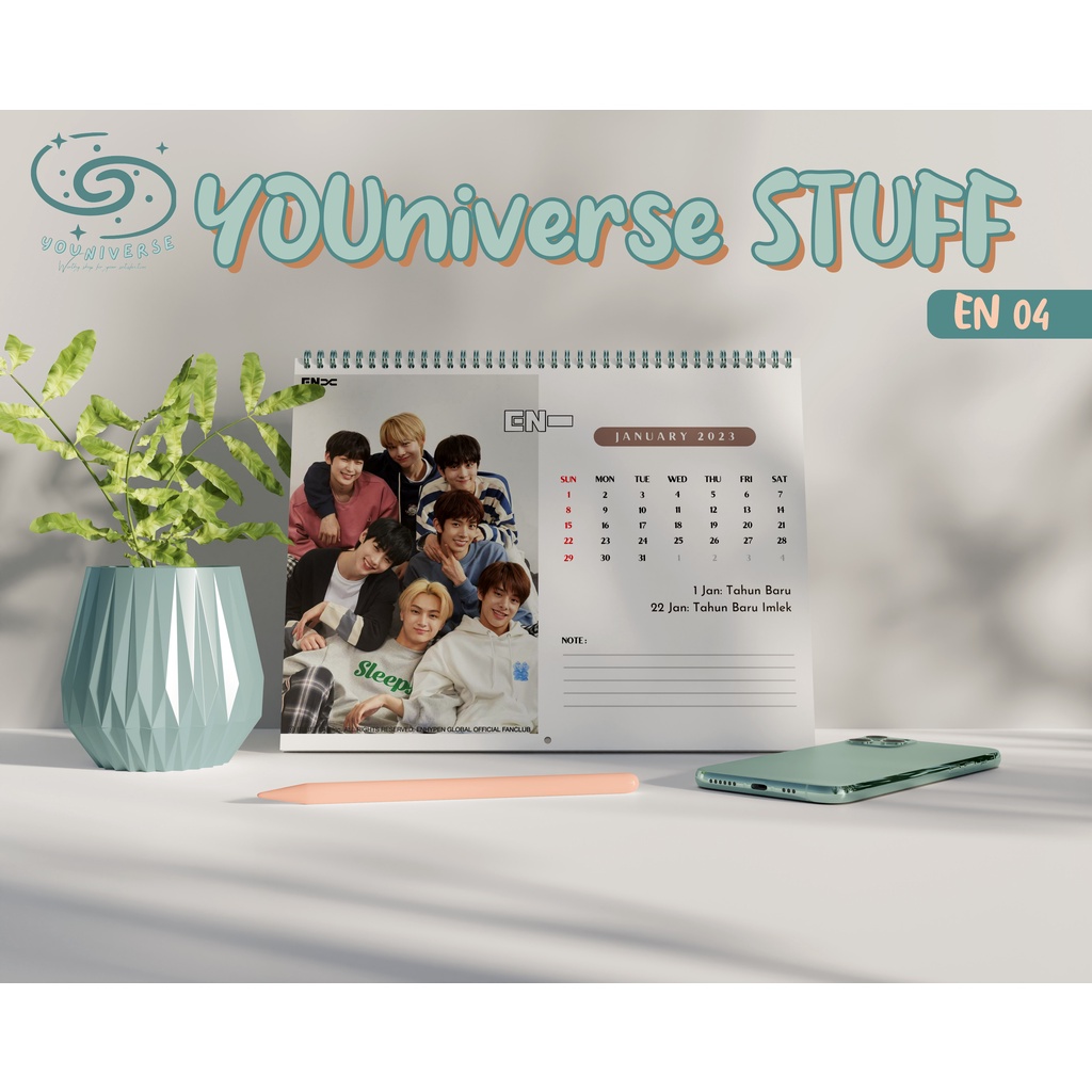 Custom 2025 Desk Calendar/Desk Calendar 2025 A5 | Shopee Malaysia
