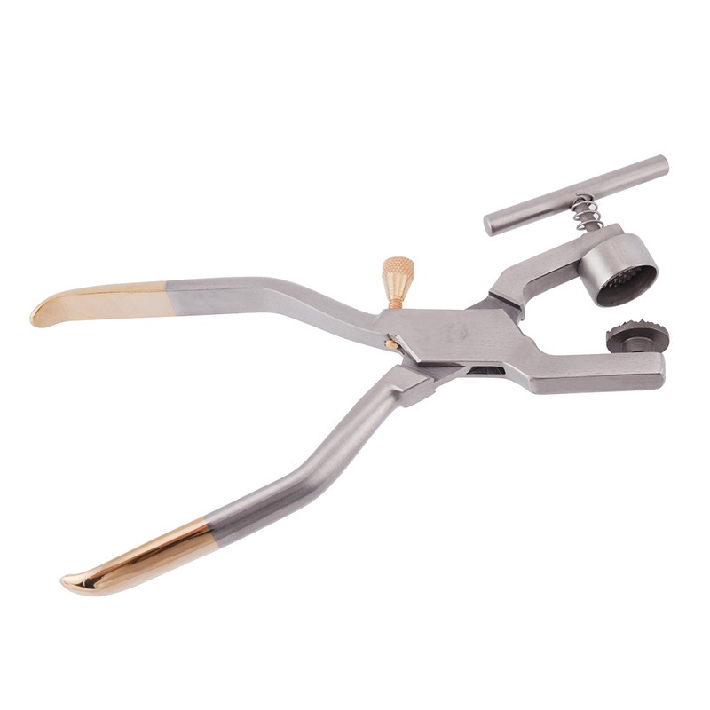 Stainless Steel Bone Crusher Forceps Bone Mill Morselizer Implant Instrument Dental Oral