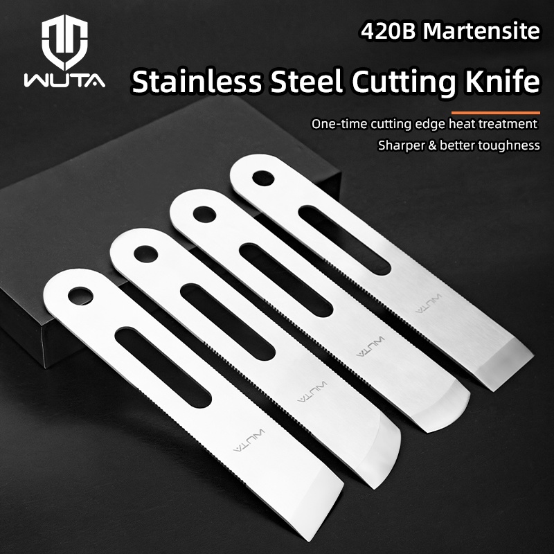 WUTA Professional Leather Thinning Knife Skiving Tools DIY Craft ...