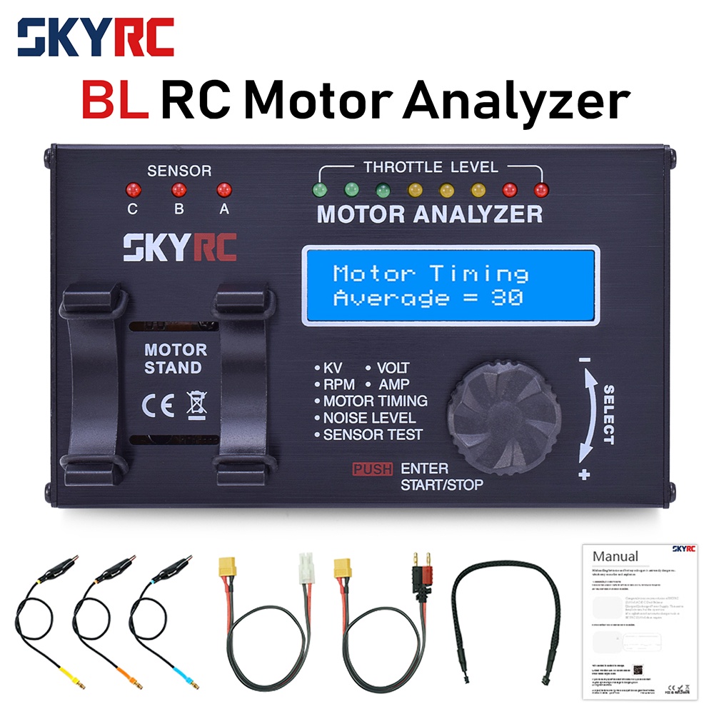 SKYRC Motor Analyzer BL Electric Brushless Motor Analyzer LCD Motor