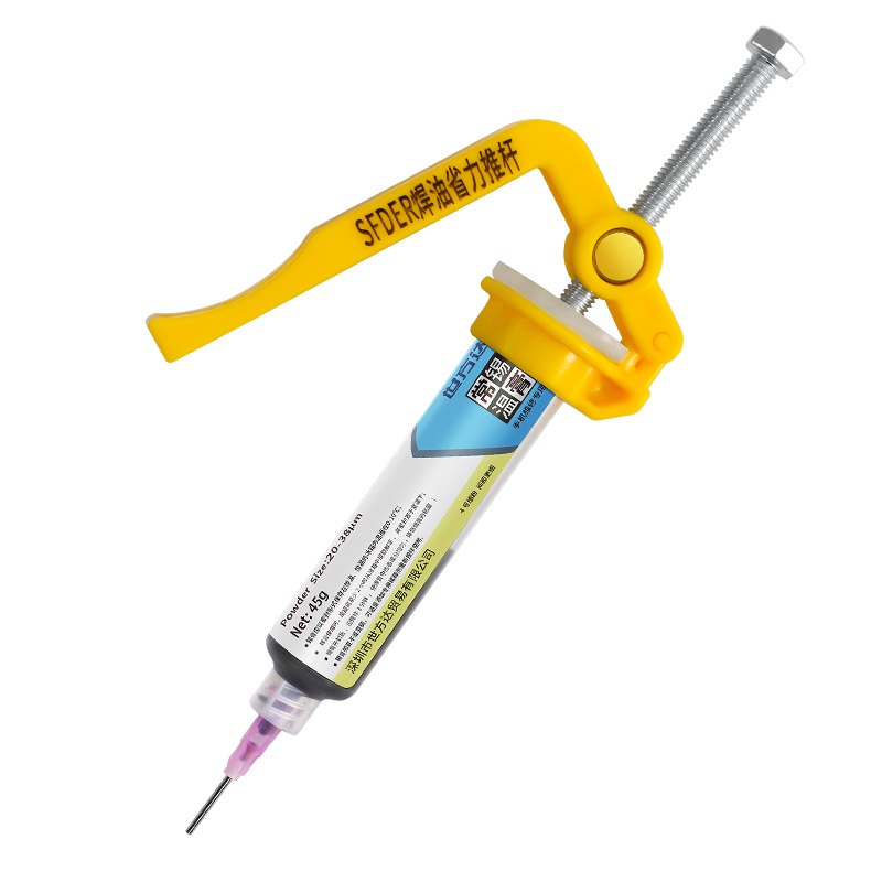 SFDER Tubemate Syringe Solder Paste Tube Push Rod Phone Repair Labor ...