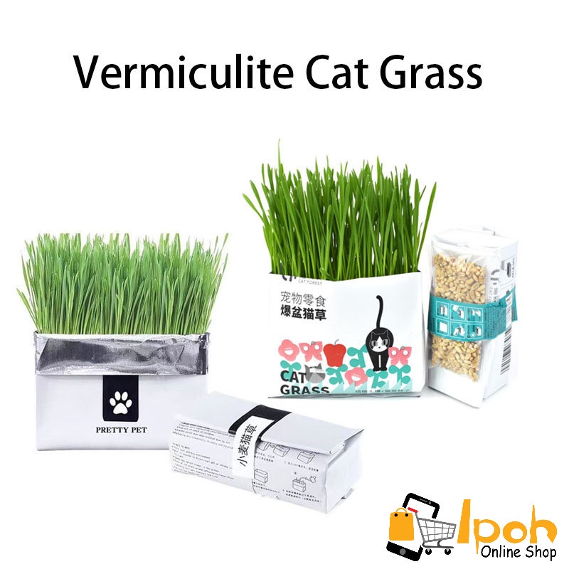 Vermiculite Soilless Cat Grass / Wheat Grass Premium Australia soilless