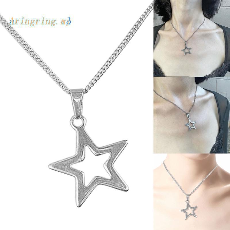 Sun Star Swirl Pendant Necklace – Adjustable Black Rope Chain Collarbone Necklace For Women - View #5