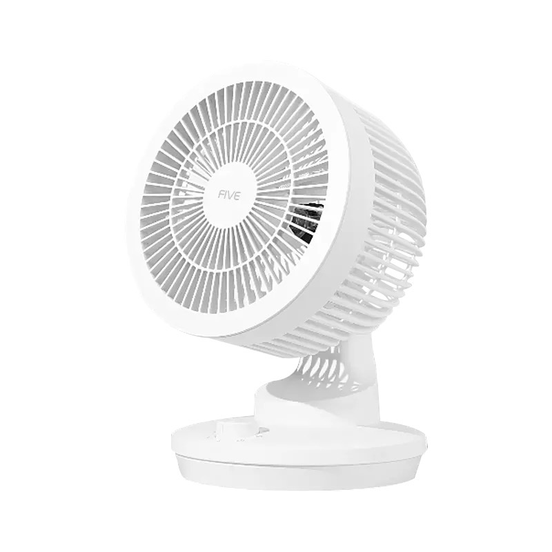 FIVE Air Circulation Fan Desktop white Shopee Malaysia