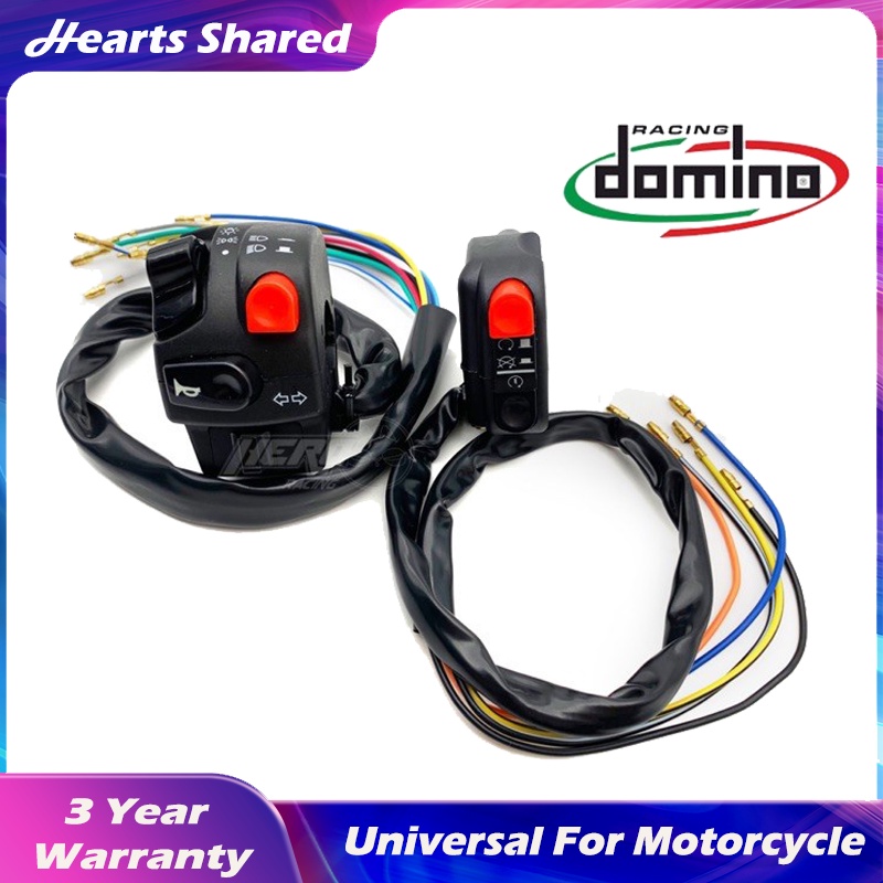 Domino Switch Handle Switch Universal For Motorcycle(Set or Left ...