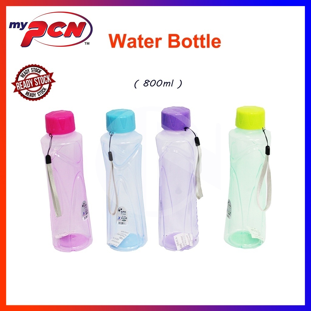 PCN 800ml BPA Free Plastic Colourful Water Tumbler With Strap/ Medium ...