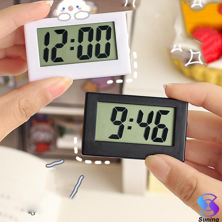 Simple Mini Lcd Digital Table Dashboard Desk Electronic Clock For ...