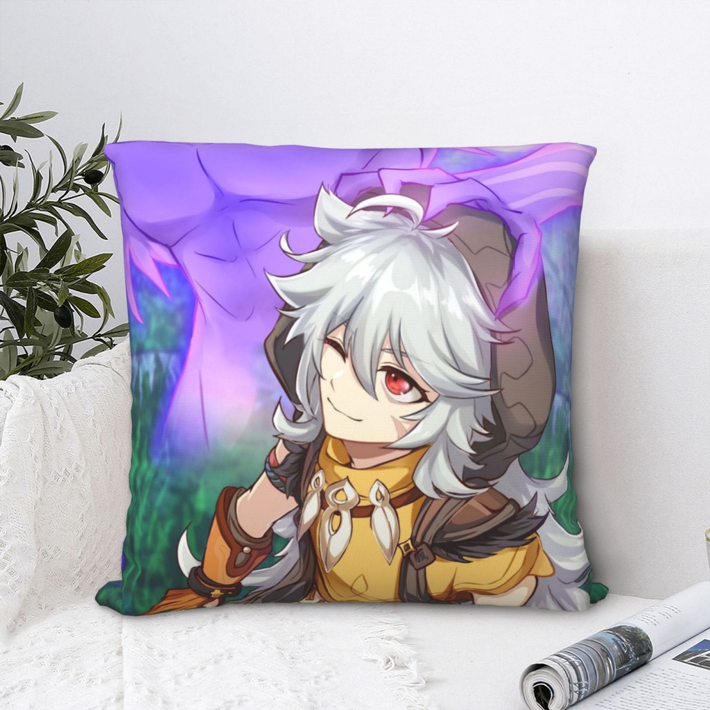 Genshin impact razor personalized printed pillowcase, exquisite sofa