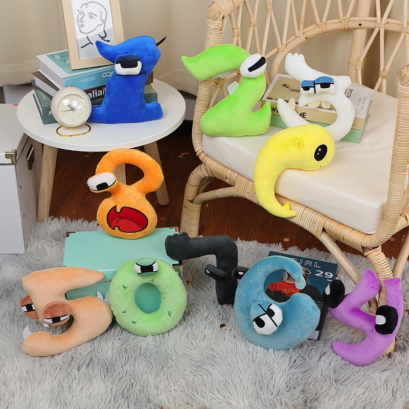 Number Lore Alphabet Lore Shape Lore plush toy | Shopee Malaysia