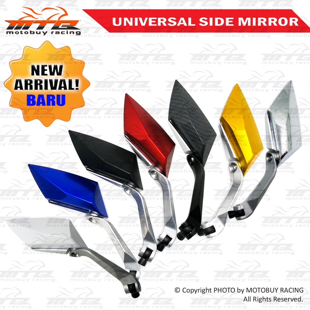 UNIVERSAL RACING SIDE MIRROR | Shopee Malaysia