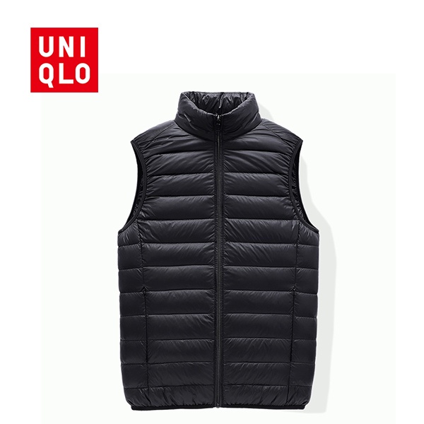 Uniqlo Men Down Vest Jacket Waterproof Lightweight Jacket Shopee Malaysia