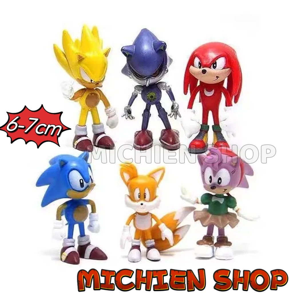 Sonic The Hedgehog Action Figure 10cm • Solletico Giocattoli