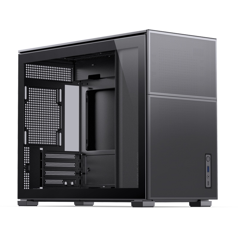 # Jonsbo D31 Series mATX T.G PC Case # [BLACK/WHITE] | Shopee Malaysia