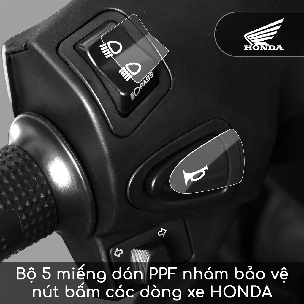 Set of 5 switch button protection buttons for HONDA motorbikes | Shopee ...