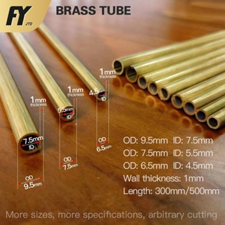 Ready Stock] Brass Tube Pipe Tubing Round Inner 2mm 3mm 4mm 5mm