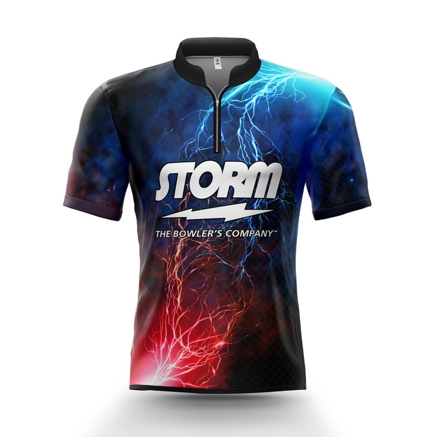 Electrified STORM Bowling POLO Shirt Jersey Shopee Malaysia