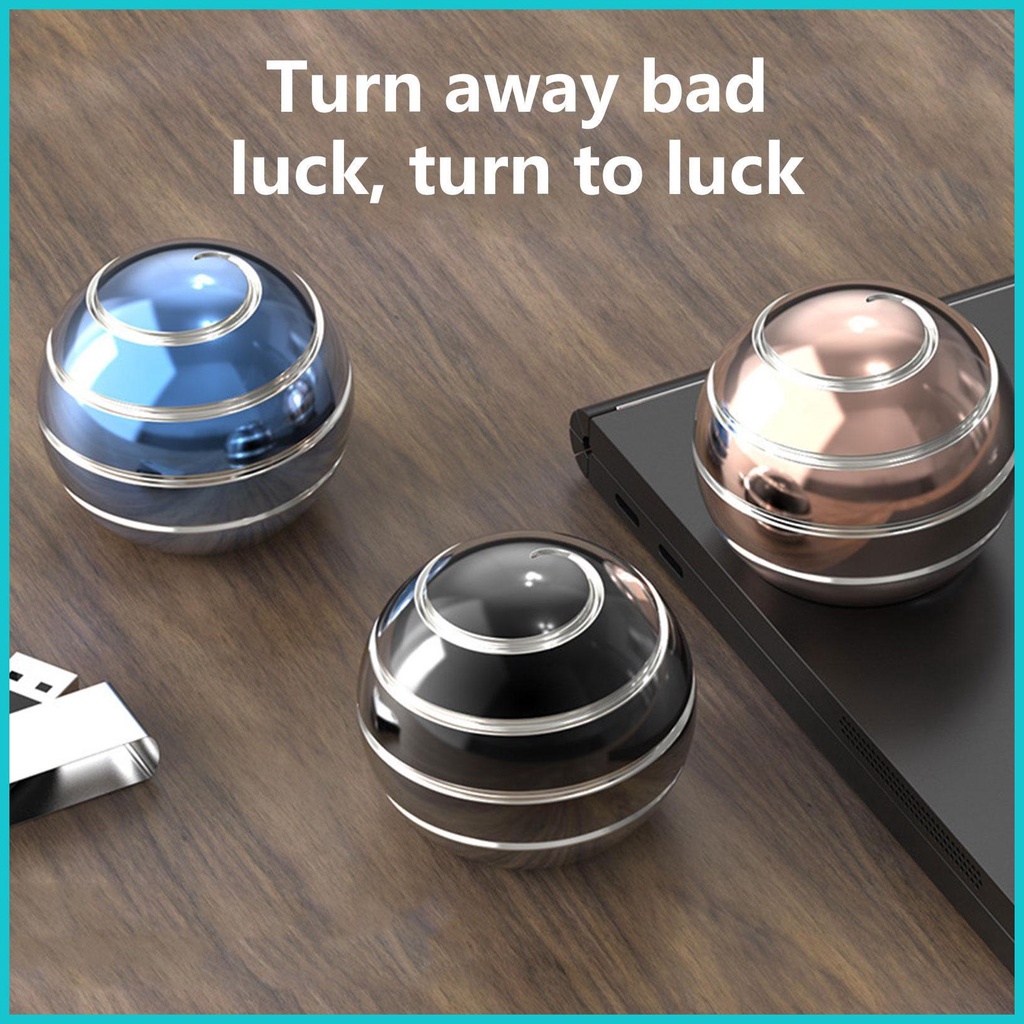 Desktop Spherical Rotating Gyroscope Desktop Toy