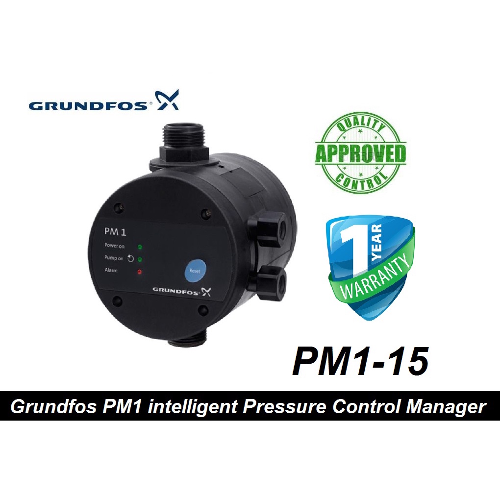 Grundfos PM1 Pressure Manager for Automatic Start/Stop Pump Control Shopee Malaysia