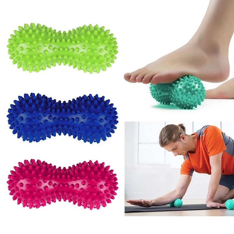 PVC Fascia Ball Hedgehog Tool Peanut Training Ball Rehabilitation for ...