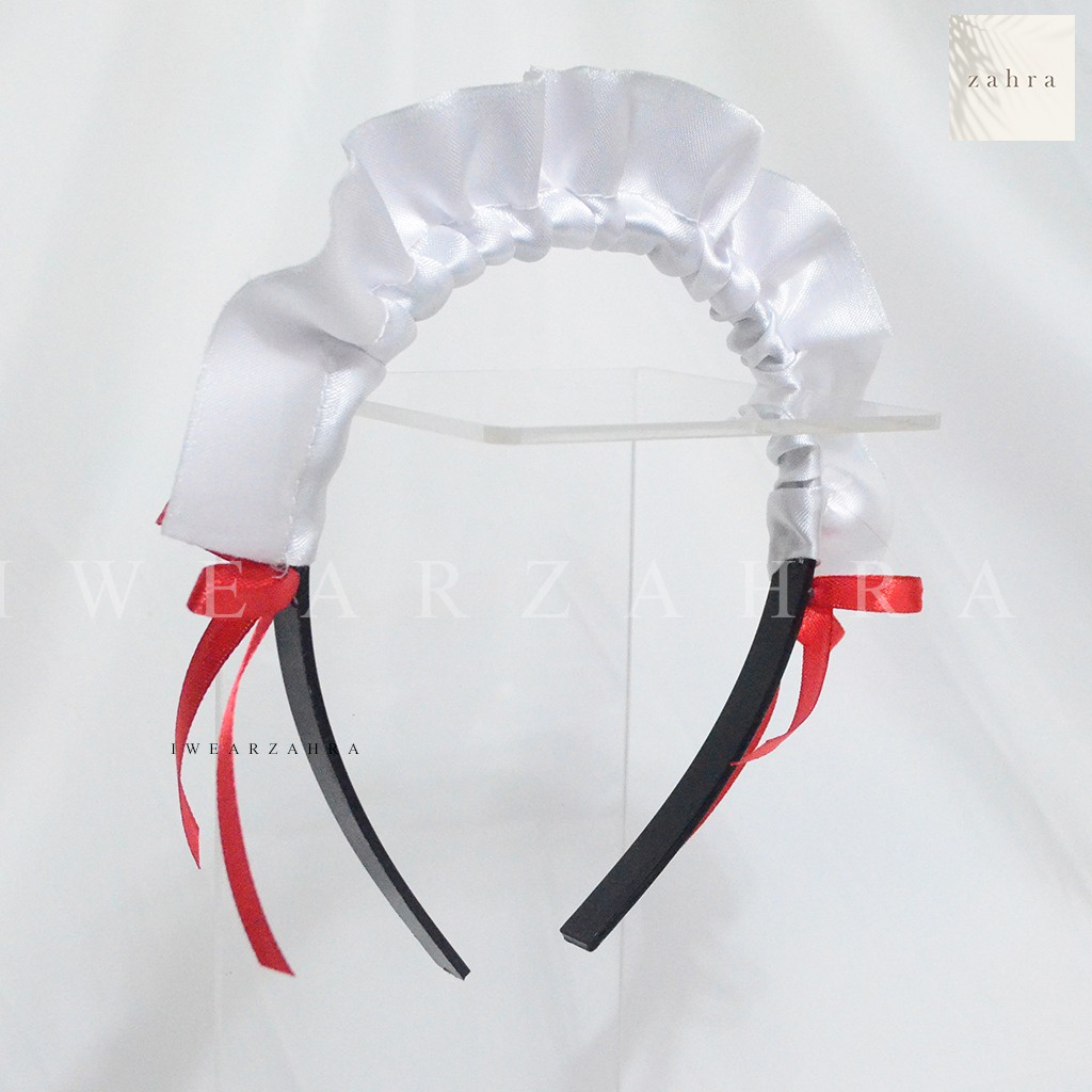 Maid HEADBAND [Side Ribbon] - Anime Costume HEADBAND Cosplay Costume ...