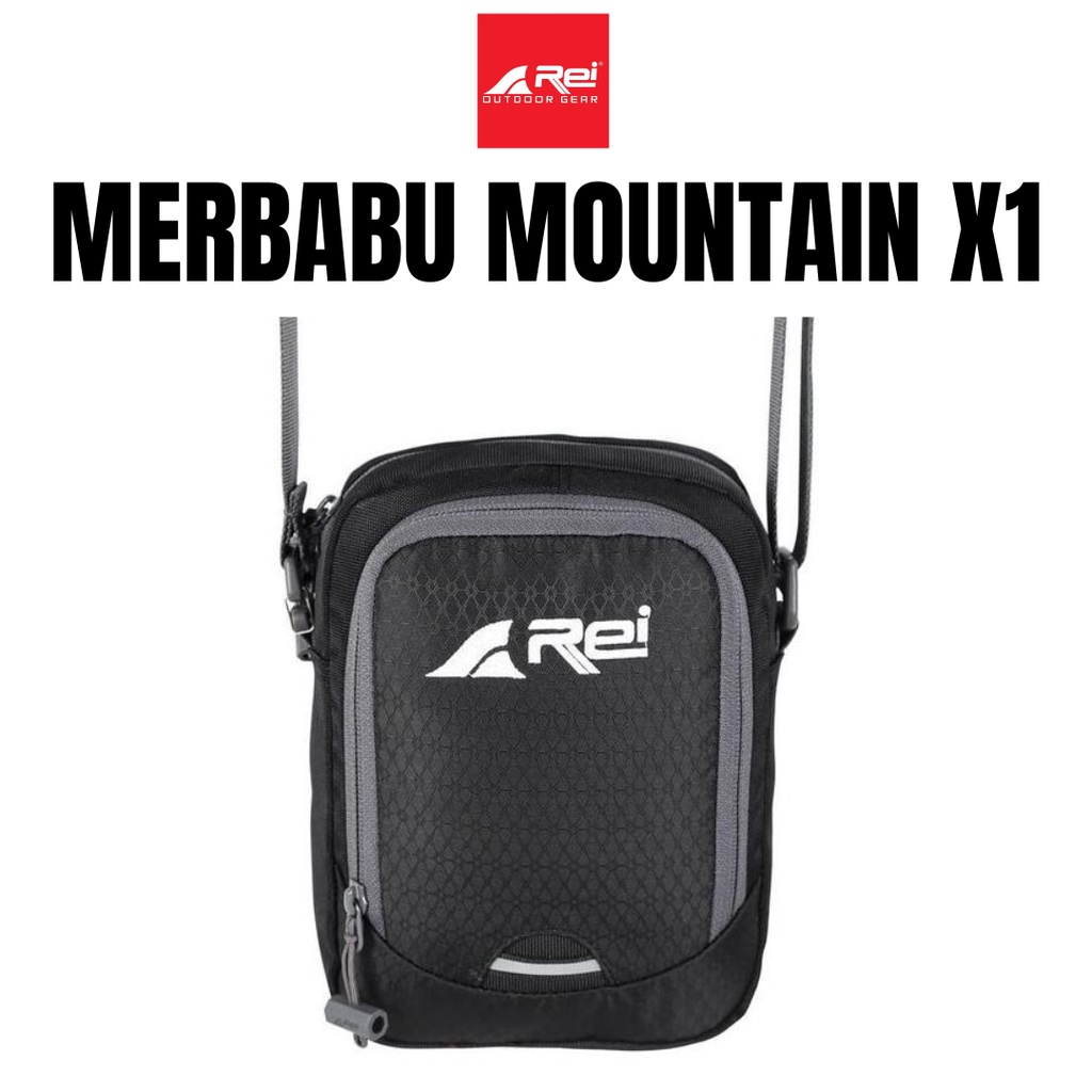 Rei Sling Bag Travel Pouch Merbabu Mountain X1 Sling Bag Zipper Shopee Malaysia