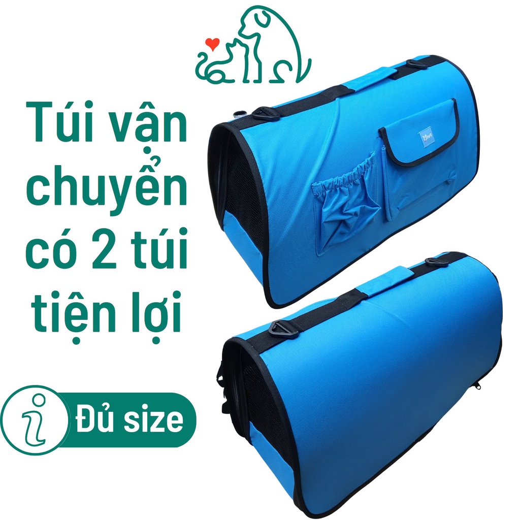 Dog And Cat Transport Bag Has 2 Convenient Storage Bags Of All Sizes