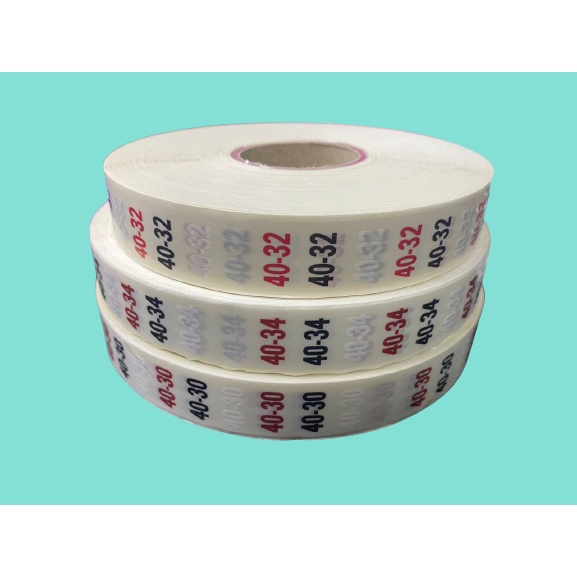 Sticker label Size Clothing (40-30/40-32/40-34) | Shopee Malaysia