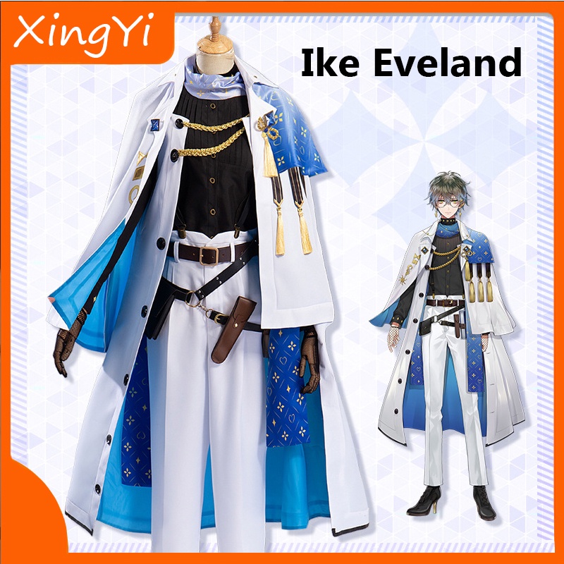 Ike Eveland Luxiemike Hololive Vtuber Costumes Fancy Party Suit Cosplay ...