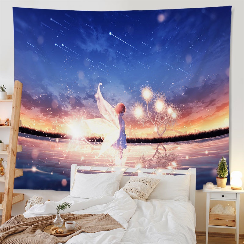 Tapestry Aesthetic Decor Various Pattern Styles Decoration Hanging Background Wall Cloth Shopee Malaysia