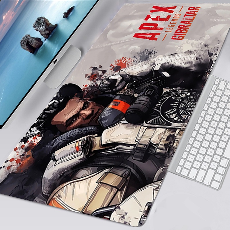 Apex Legends Mouse Pad Art Large Edge Mat Rubber Speed PC Computer
