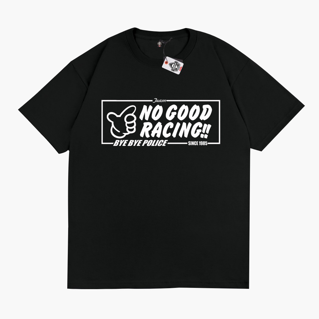 Triangle Kaos JDM TEAM NO GOOD RACING BYE BYE POLICE HOLOGRAM Kaos ...