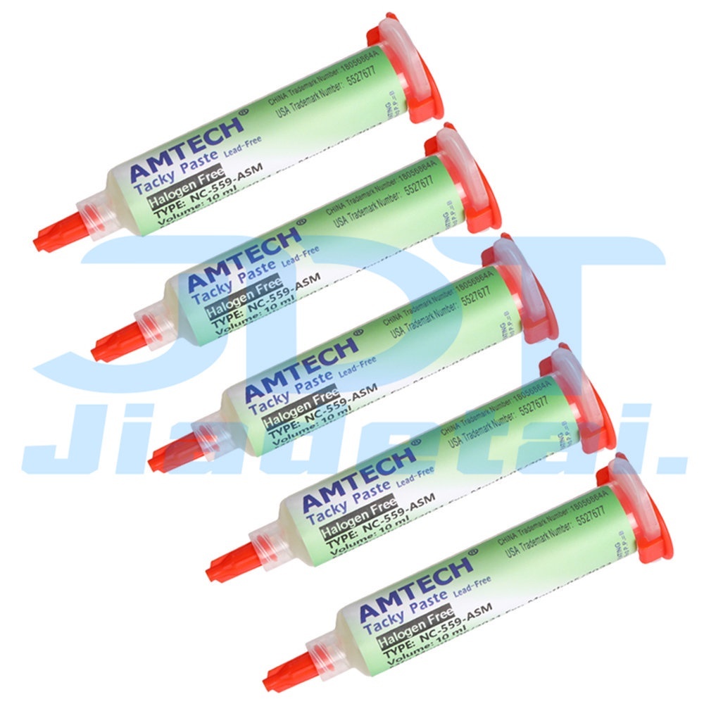 AMTECH NC-559-ASM 10cc Flux No Clean Flux for Welding SMD BGA Reballing ...