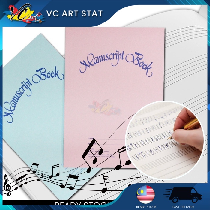 Music Book/Manuscript Book 70gsm | Shopee Malaysia