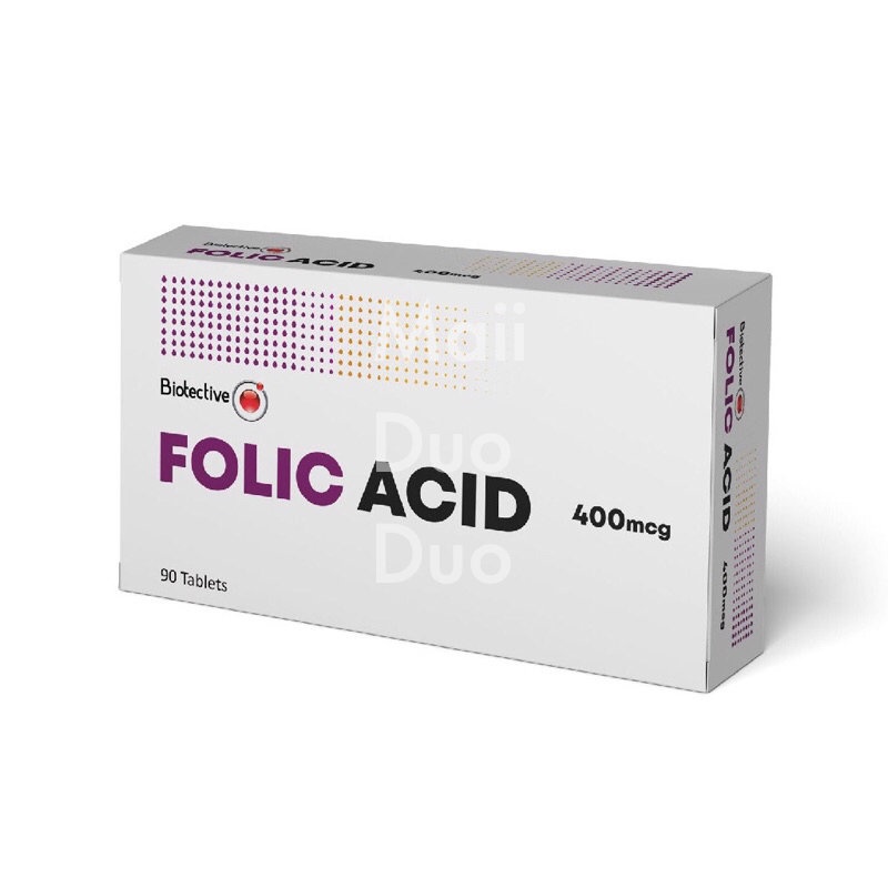 Biotective Folic Acid 400mcg (6x15s) | Family Planning & Pregnancy ...