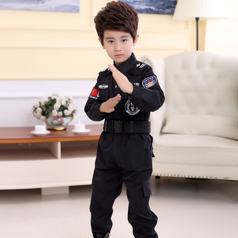 Pakaian Seragam Kecil KanakKanak, Pakaian Polis Khas, Pakaian Kanak