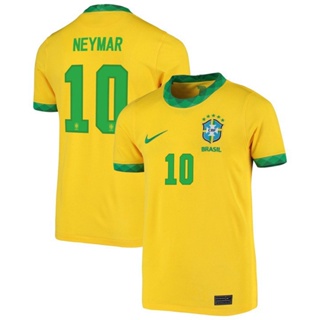 2022 Brazil National Team Home Jersey No.10 Neymar Jersey Set Men