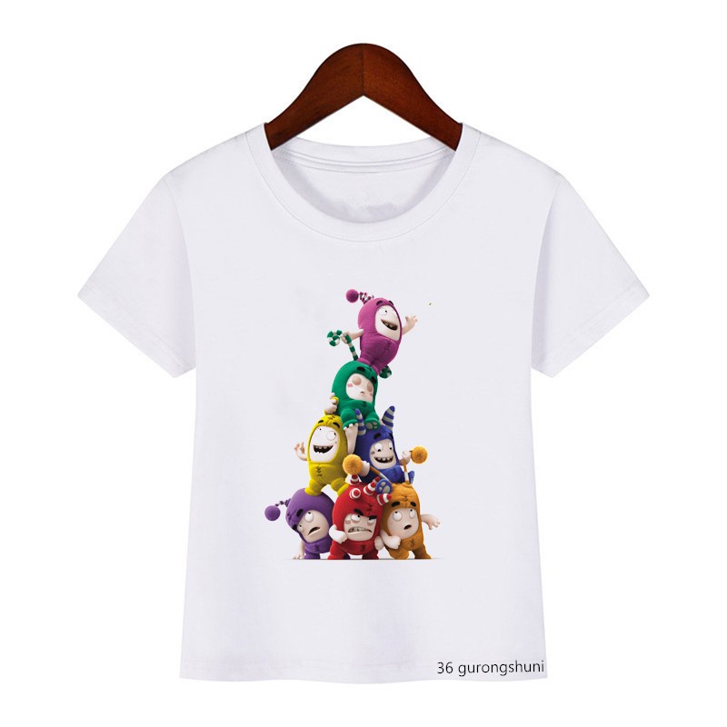 Oddbods Boys Girls T Shirts Baby Tops New Hot Sale Children T-Shirt ...