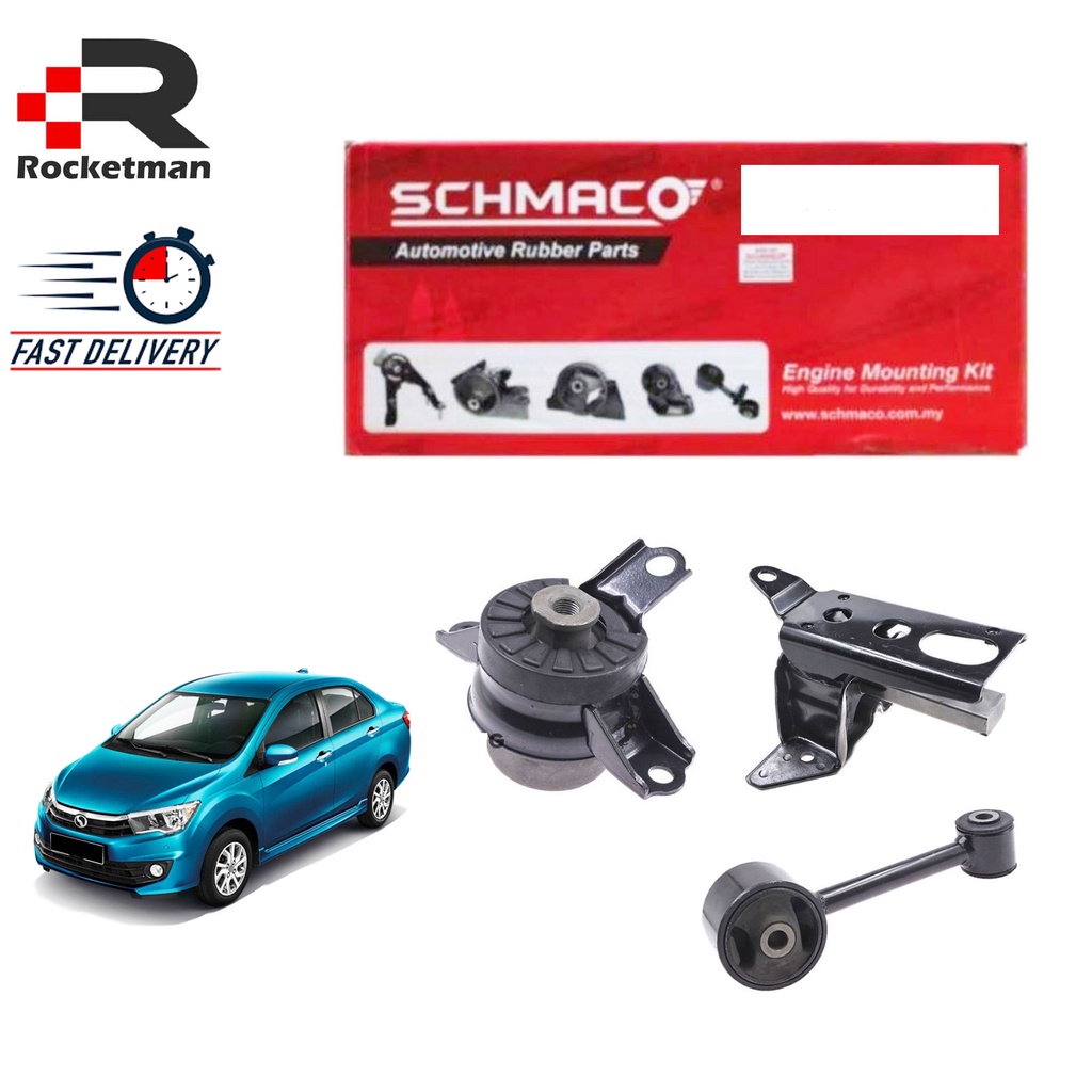 SCHMACO ENGINE MOUNTING SET PERODUA BEZZA 1.3 AUTO TRANSIMISSION ...