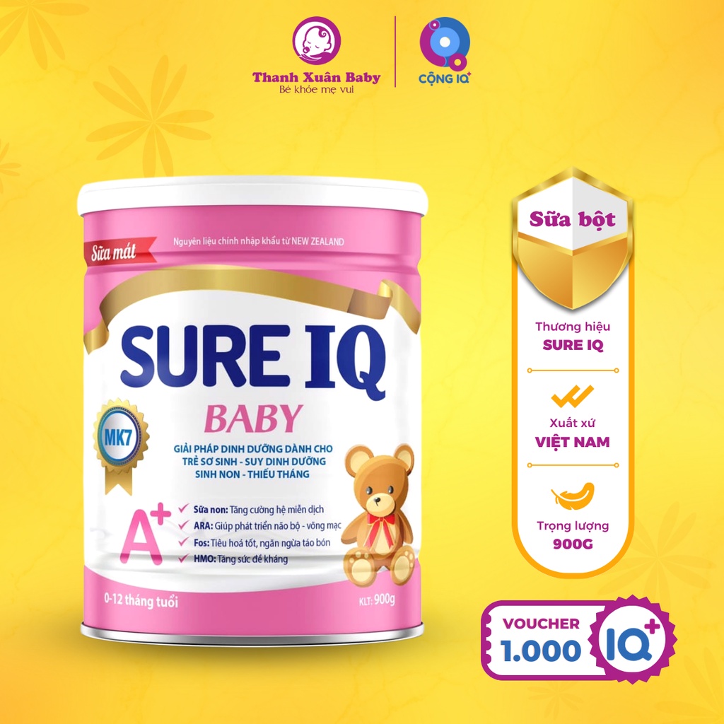 Sure IQ Baby Powdered Milk Nutritional Supplement For PreMonth Babies