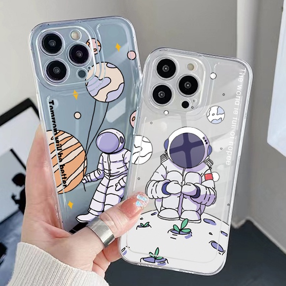 for iPhone 13 Pro Max 14 12 iPhone 11 XR 8 7 SE 2022 Astronaut Space ...