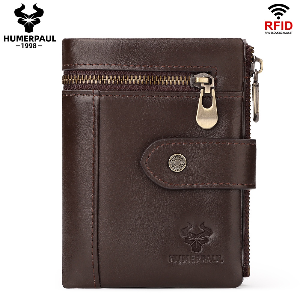 HUMERPAUL Men Wallet Gift Box /Engraving Selection Order Remark Short