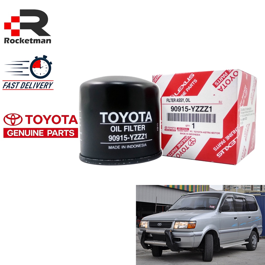 TOYOTA OIL FILTER UNSER (90915YZZZ1) GENUINE PARTS Shopee Malaysia